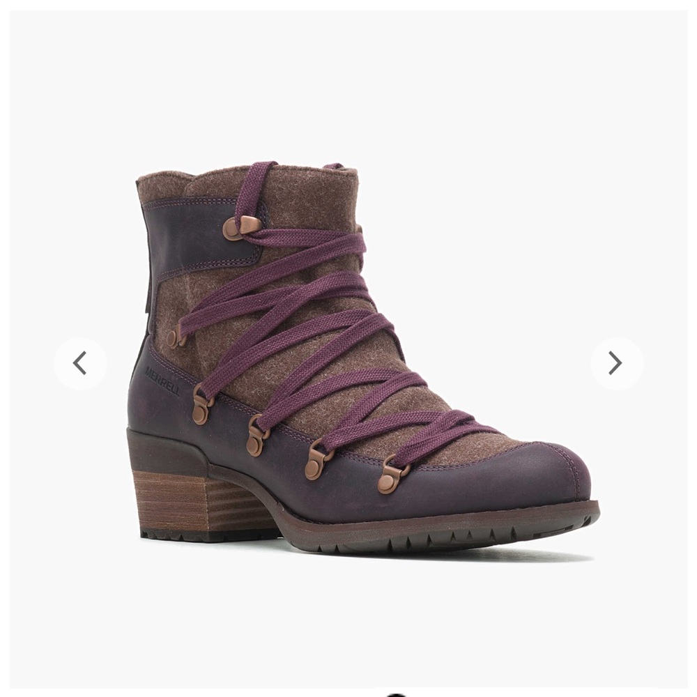 Merrill Shilo II Burgundy size 9
